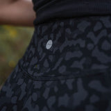 TRAILBLAZER Black Printed Cycling Shorts