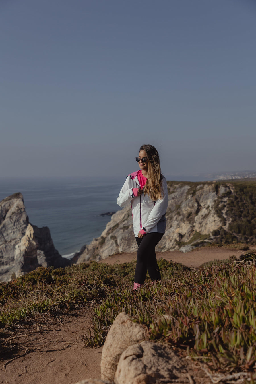 WANDERLUST Grey/White Waterproof Jacket