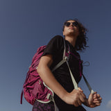 TRAILBLAZER Purple Printed Hiking Leggings