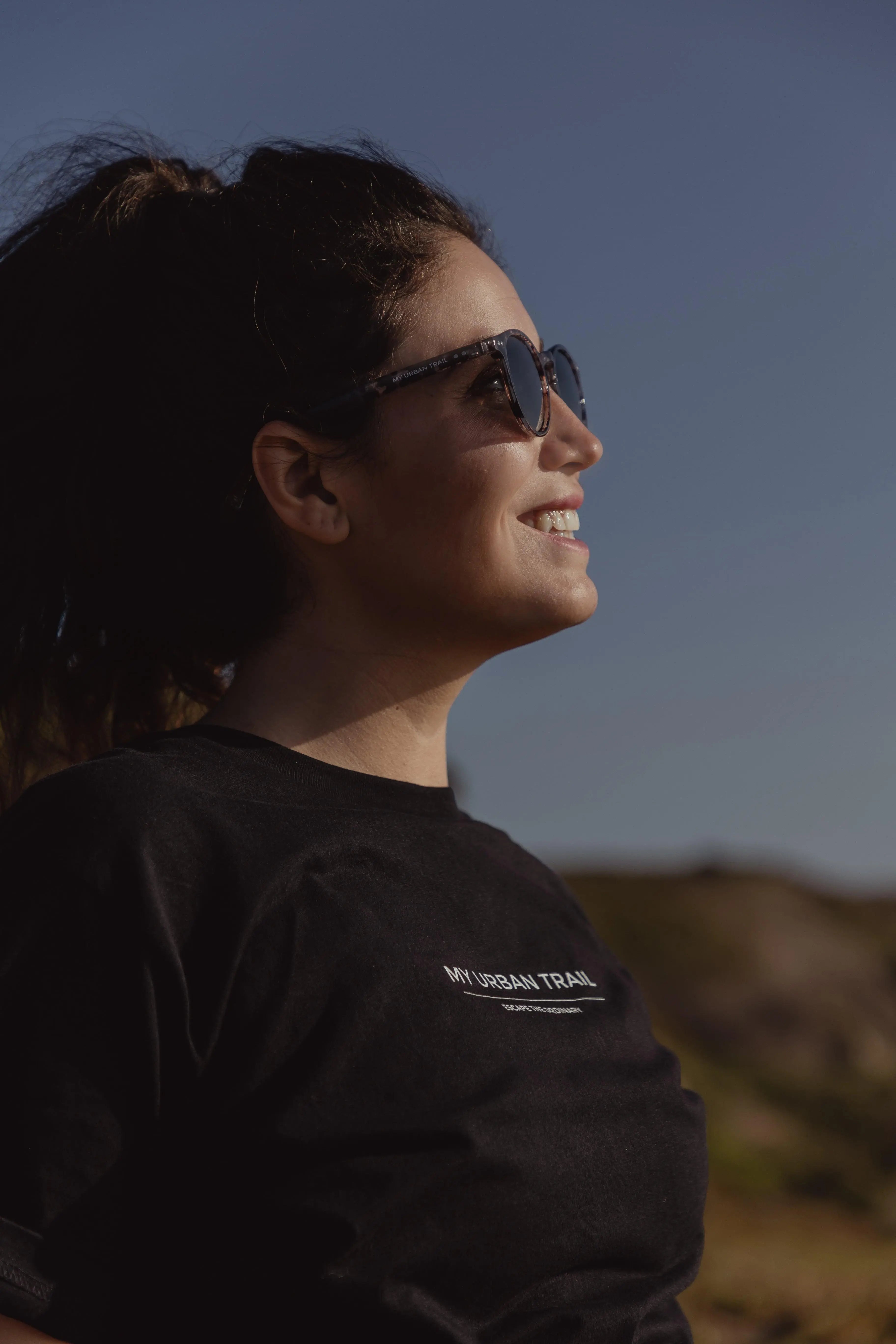 CHASING THE SUN CLEAR Classic Polarised Tortoiseshell Sunglasses My Urban Trail