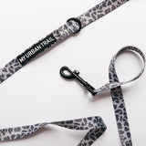 WILD THING Grey Leopard Dog Lead