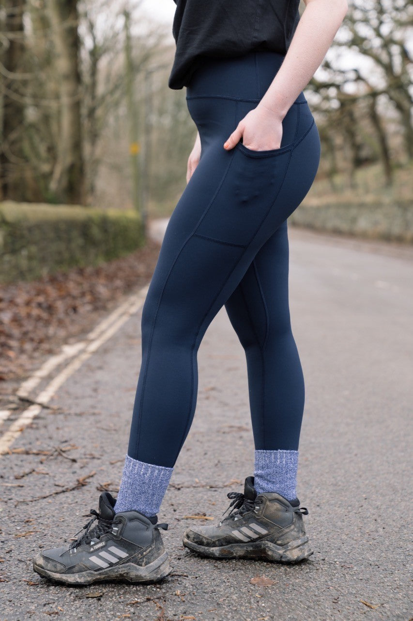 TRAILBLAZER Navy Hiking Leggings