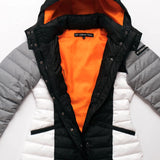 EXPLORE Colourblock Silhouette Puffer Jacket