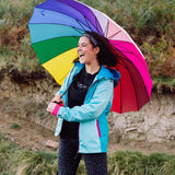 WANDERLUST Two Tone Blue Waterproof Jacket