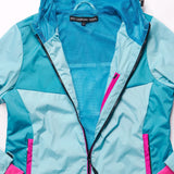 WANDERLUST Two Tone Blue Waterproof Jacket