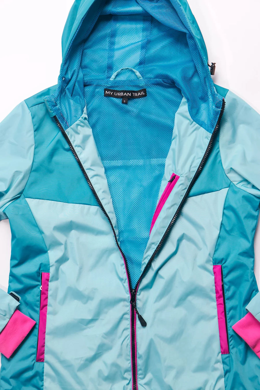 WANDERLUST Two Tone Blue Waterproof Jacket
