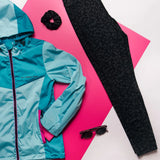 WANDERLUST Two Tone Blue Waterproof Jacket