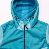 WANDERLUST Two Tone Blue Waterproof Jacket