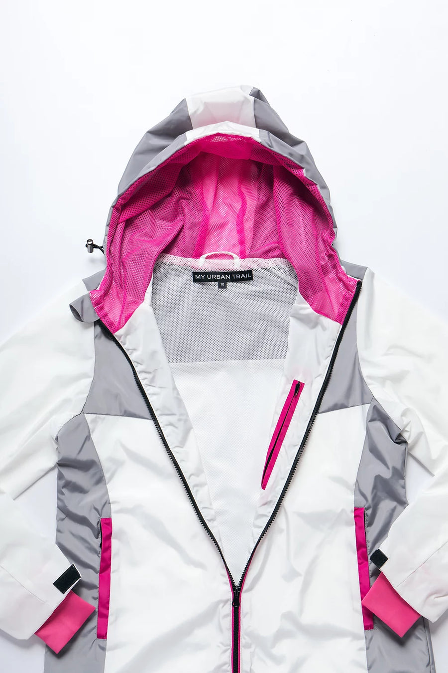 WANDERLUST Grey/White Waterproof Jacket