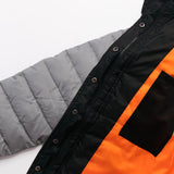 EXPLORE Colourblock Silhouette Puffer Jacket
