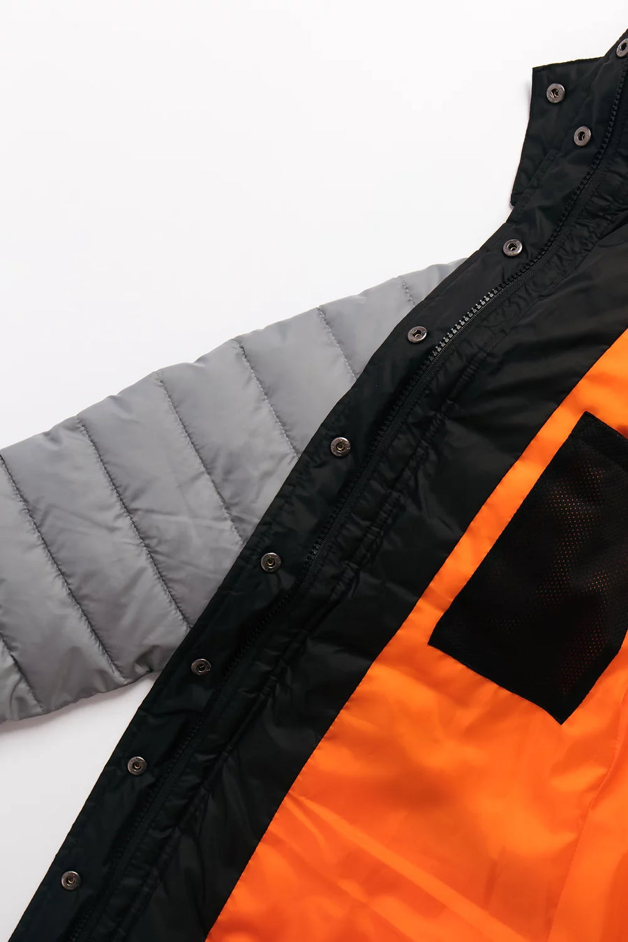 EXPLORE Colourblock Silhouette Puffer Jacket