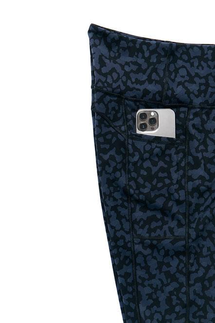 TRAILBLAZER Navy Printed Hiking Leggings