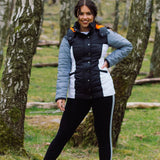 EXPLORE Colourblock Silhouette Puffer Jacket