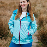 WANDERLUST Two Tone Blue Waterproof Jacket